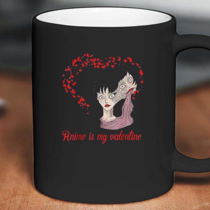 Vintage Junji Ito Gifts Anime Is My Valentine Tomie Manga Coffee Mug