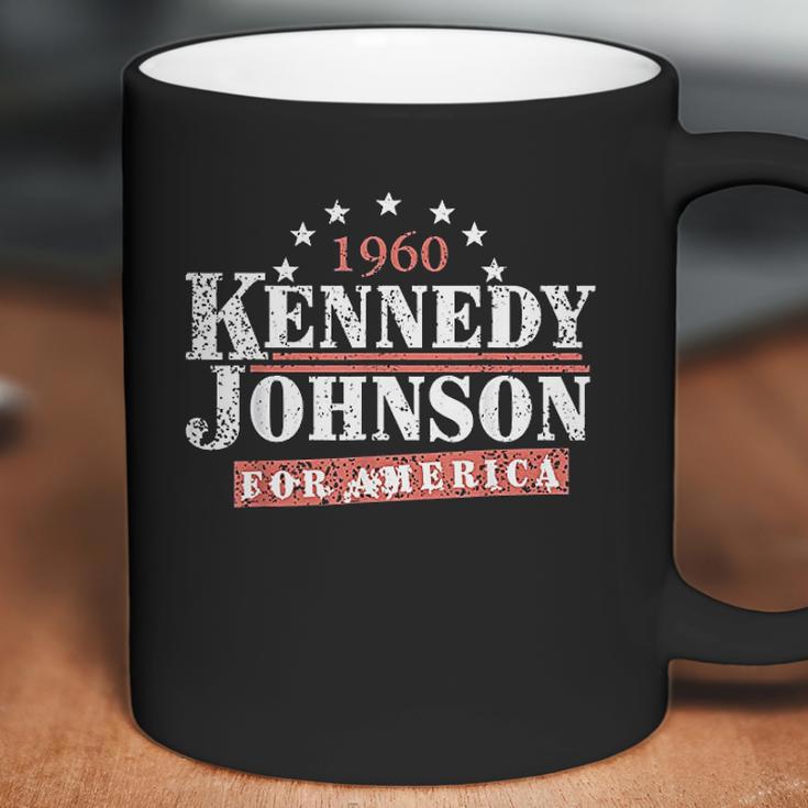 Vintage Kennedy Johnson 1960 Presidential Campaign Coffee Mug