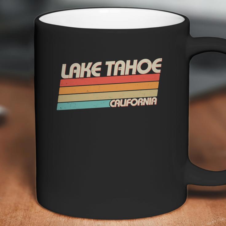 Vintage Lake Tahoe California Logo Coffee Mug