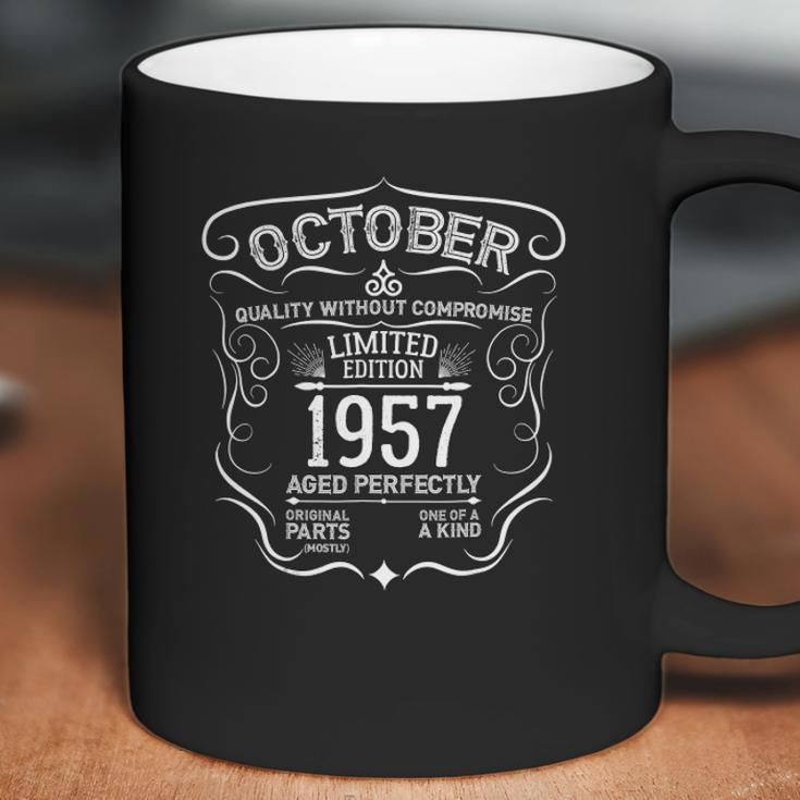 Vintage Limited Edition 1957 October Birthday Coffee Mug