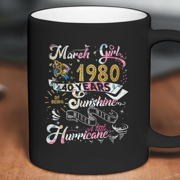 Vintage March 1980 Classic 40Th Birthday Gift 40 Years Old Coffee Mug