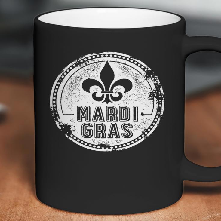 Vintage Mardi Gras New Orleans Logo Coffee Mug