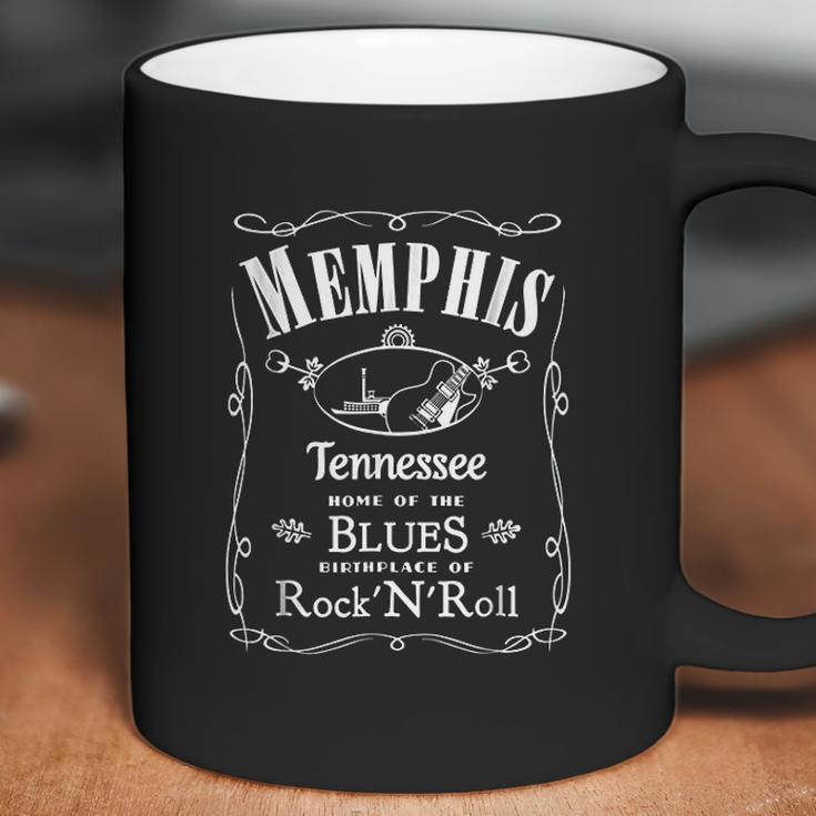 Vintage Memphis Blues Rock N Roll Coffee Mug