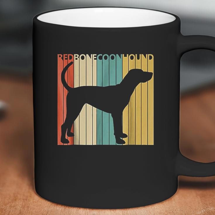 Vintage Redbone Coonhound Dog Coffee Mug