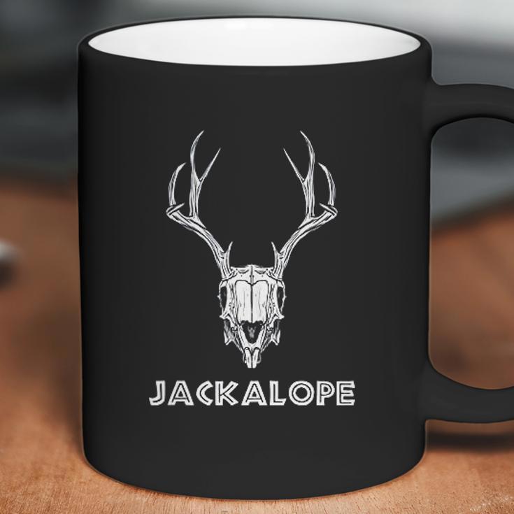 Vintage Retro Jackalope Skull Legendary Coffee Mug