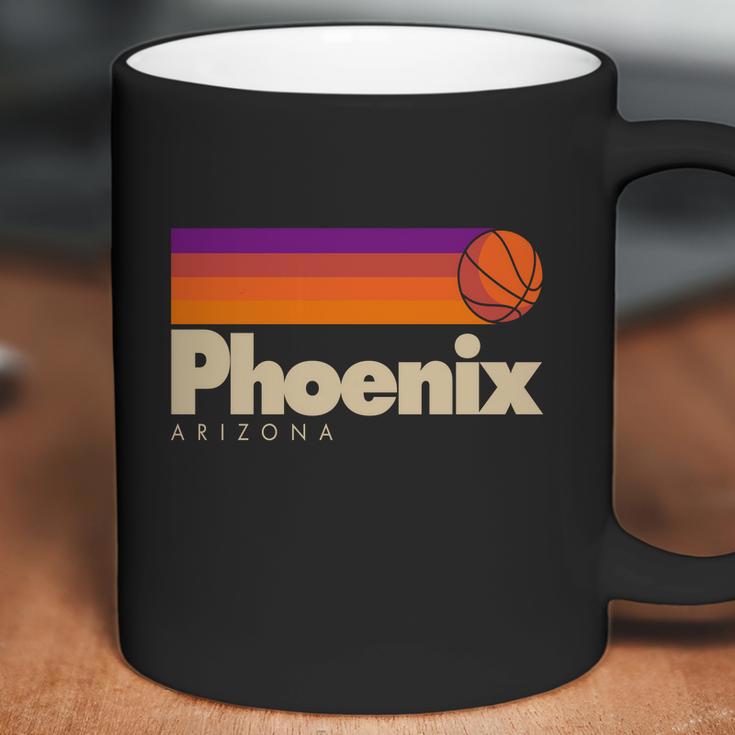 Vintage Retro Phoenix Arizona Basketball Logo Coffee Mug