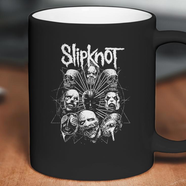 Vintage Slipknot Creepy Mono Art Coffee Mug