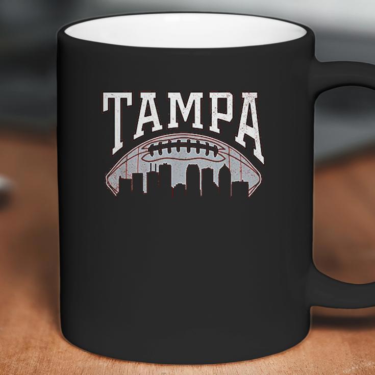 Vintage Tampa Bay Football Skyline Coffee Mug