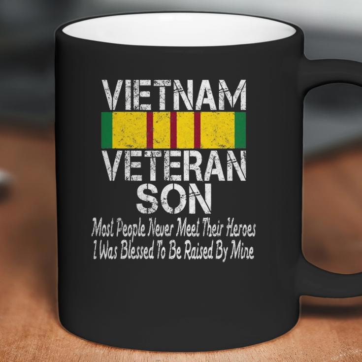 Vintage Us Military Family Vietnam Veteran Son Coffee Mug