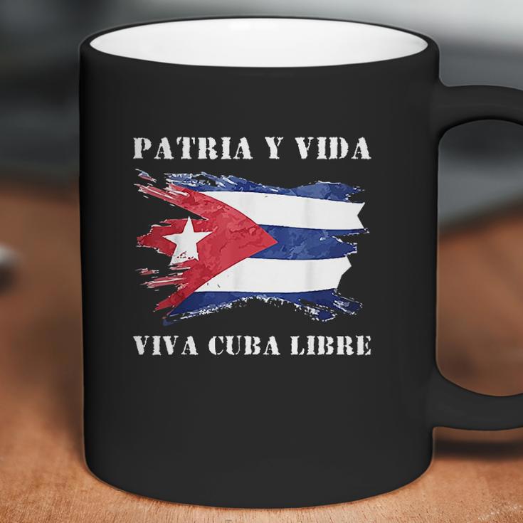 Viva Cuba Libre Patria Y Vida Coffee Mug