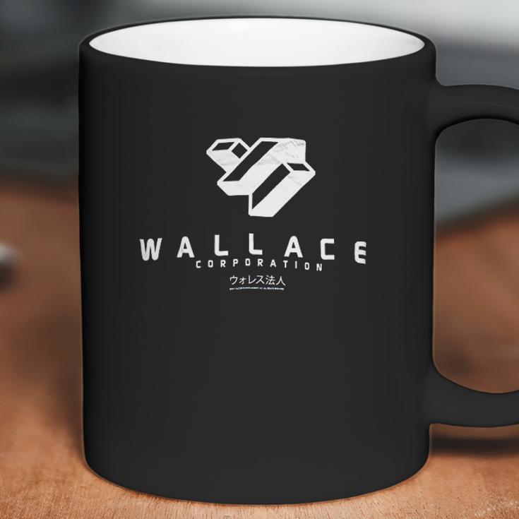 Wallace Corporation Blue Coffee Mug