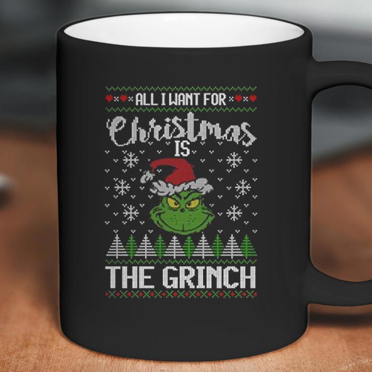 All I Want For Christmas Is The Grinch Coffee Mug