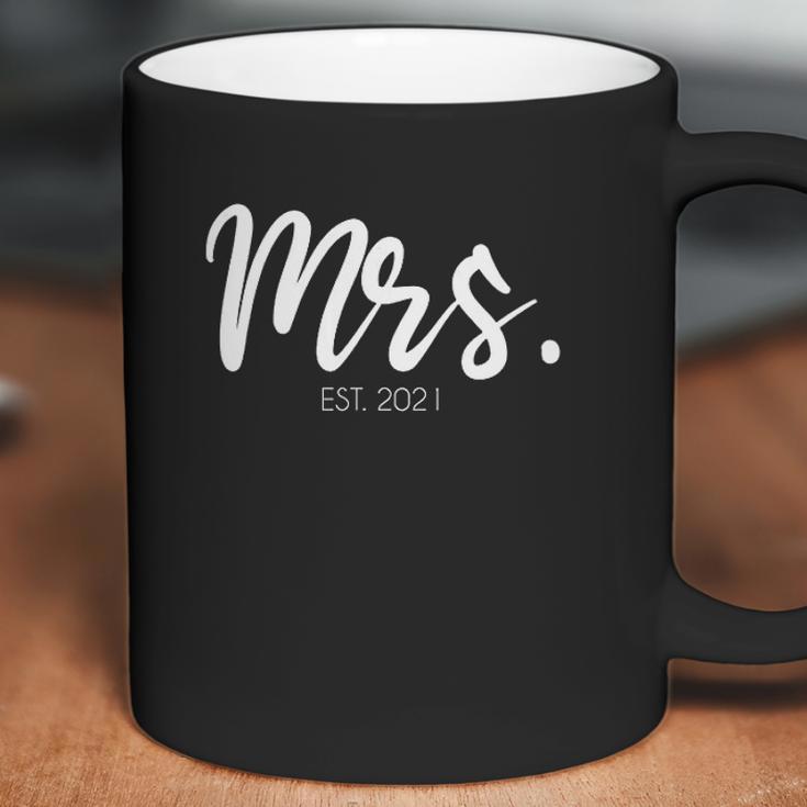 Wedding Matching Gifts Mrs Est 2021 Bridal Gift Bride Coffee Mug