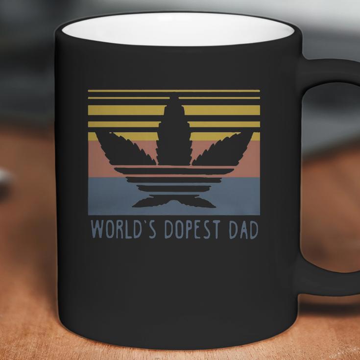 Weed World’S Dopest Dad Vintage Shirtc Coffee Mug