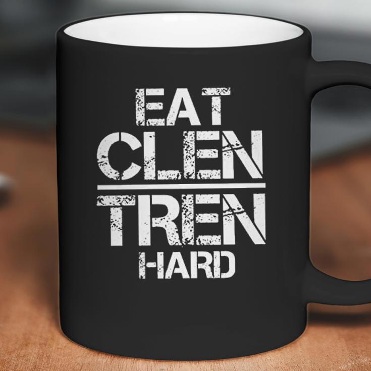 Weightlifting Eat Clen Tren Hard Coffee Mug