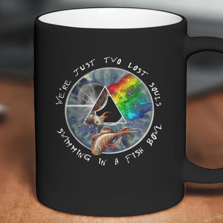 We’Re Just Two Lost Souls Swimming In A Fishbowl Pink Floyd Shirt Coffee Mug