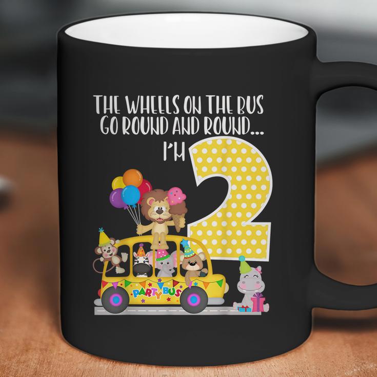 The Wheels On The Bus 2Nd Birthday 2 Yrs Old Family Matching Coffee Mug