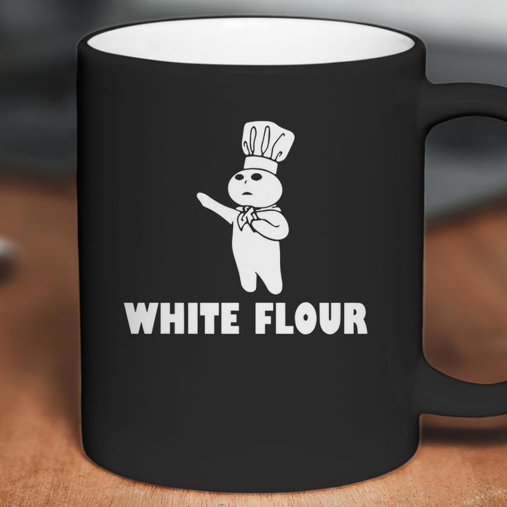 White Flour White Power Spoof T-Shirt Coffee Mug