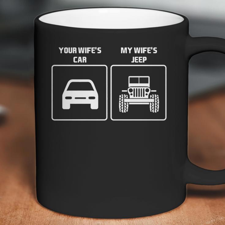 Your Wifes Car My Wifes Jeep Offroad Country Shirt Hoodie Tank Top Coffee Mug