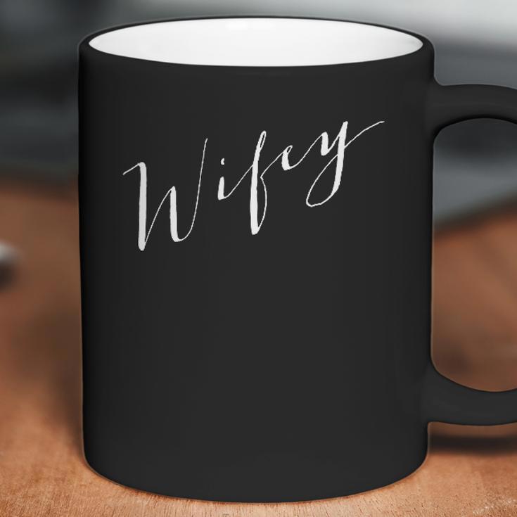 Wifey Hubby Just Married Honeymoon Bride Couples Coffee Mug