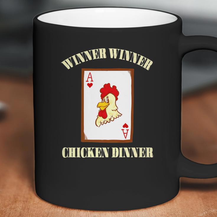 Winner Chicken Lucky Casino Gambling Blackjack Coffee Mug