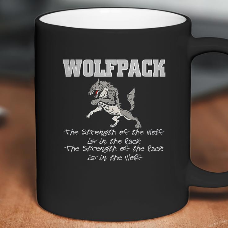 Wolfpack Strength Of Pack Coffee Mug