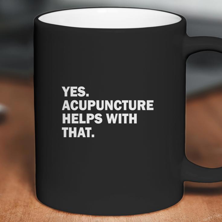 Womens Acupuncture Cute Shirt Coffee Mug