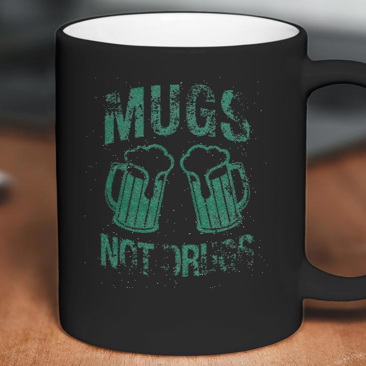 Womens Mugs Not Drugs Funny Irish Saint Patricks Day Coffee Mug