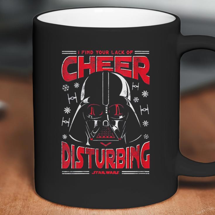 Womens Star Wars Darth Vader I Find Your Lack Of Cheer Disturbing Coffee Mug