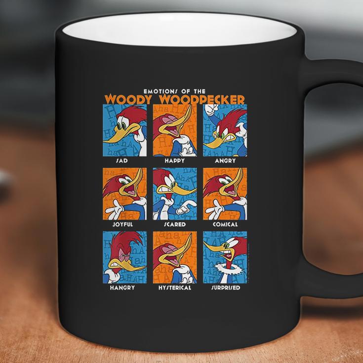 Woody Woodpecker Emotions Vintage Panel Poster Coffee Mug