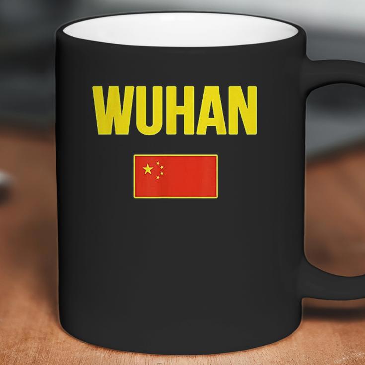 Wuhan Chinese Flag China Coffee Mug