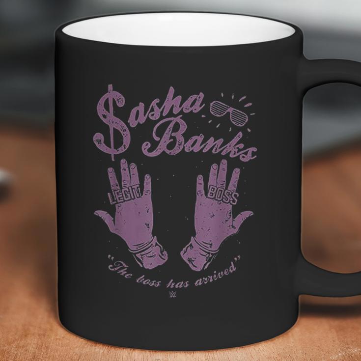 Wwe Sasha Banks Legit Boss Vintage Fight Coffee Mug