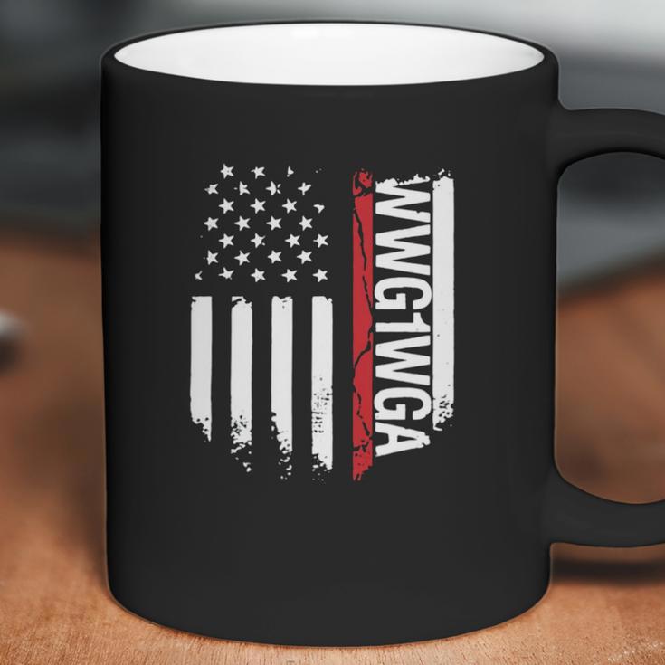 Wwg1wga American Flag Coffee Mug