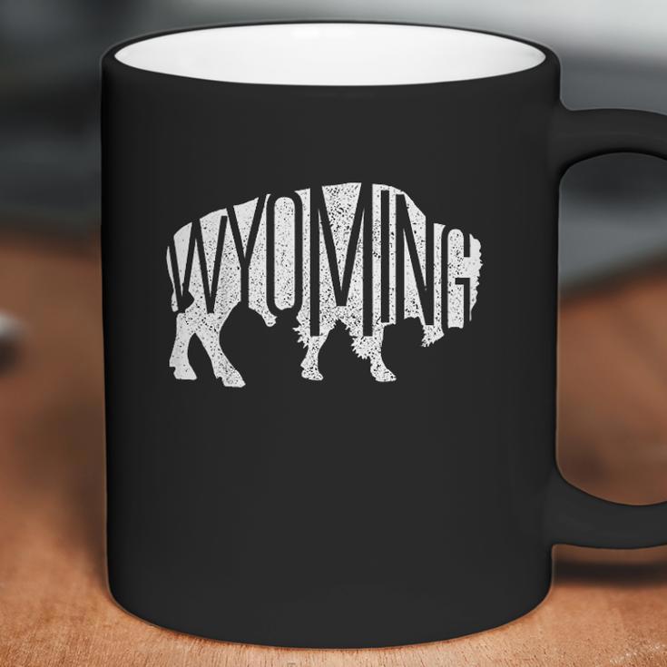 Wyoming Bison American Buffalo National Park Souvenir Gift Coffee Mug