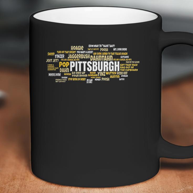 Yinzer Pittsburghese Pittsburgh Jagoff Pride Pennsylvania Coffee Mug