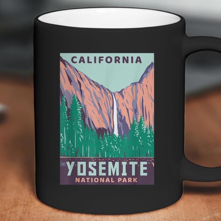 Yosemite National Park Us Vintage Usa California Parks Gift Coffee Mug