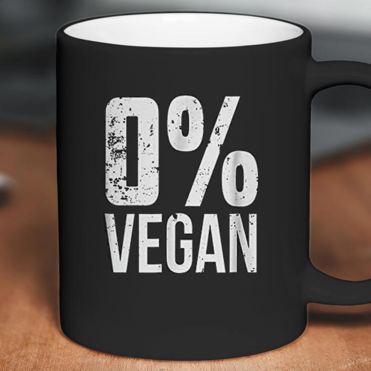 Zero Percent Vegan Funny Bbq Carnivore Meat Eater Coffee Mug