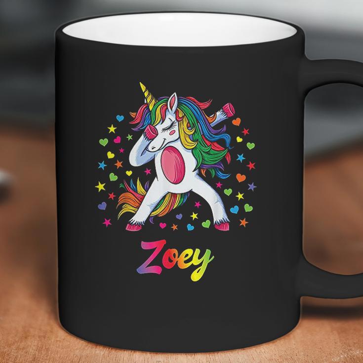 Zoey Dabbing Unicorn Coffee Mug