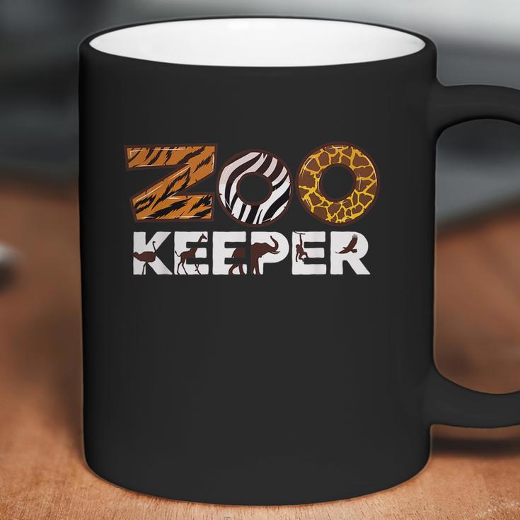 Zookeeper African Savanna Animal Print Coffee Mug