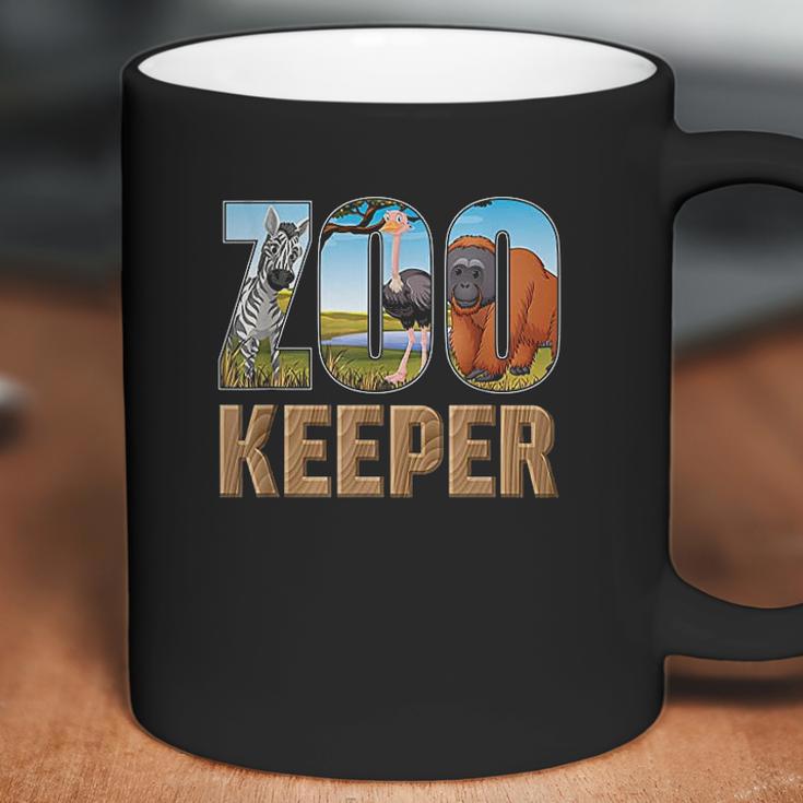 Zookeeper Costume African Savanna Zoo Keeper Animals Lover Coffee Mug