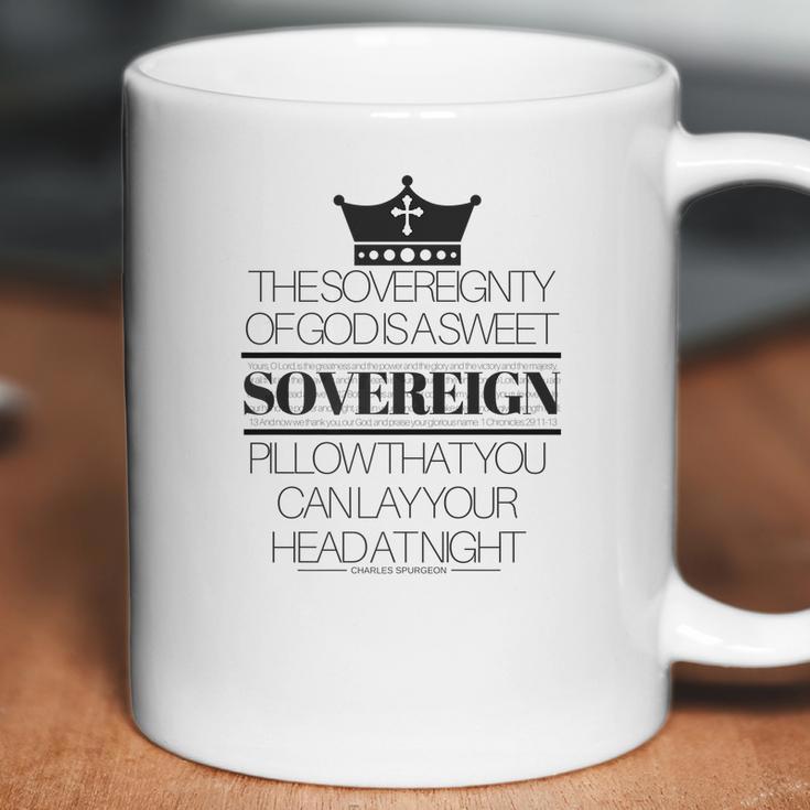 00021 Stylish Gods Sovereignty Charles Spurgeon Coffee Mug