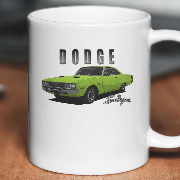 1972 Dodge Dart Swinger Green Coffee Mug