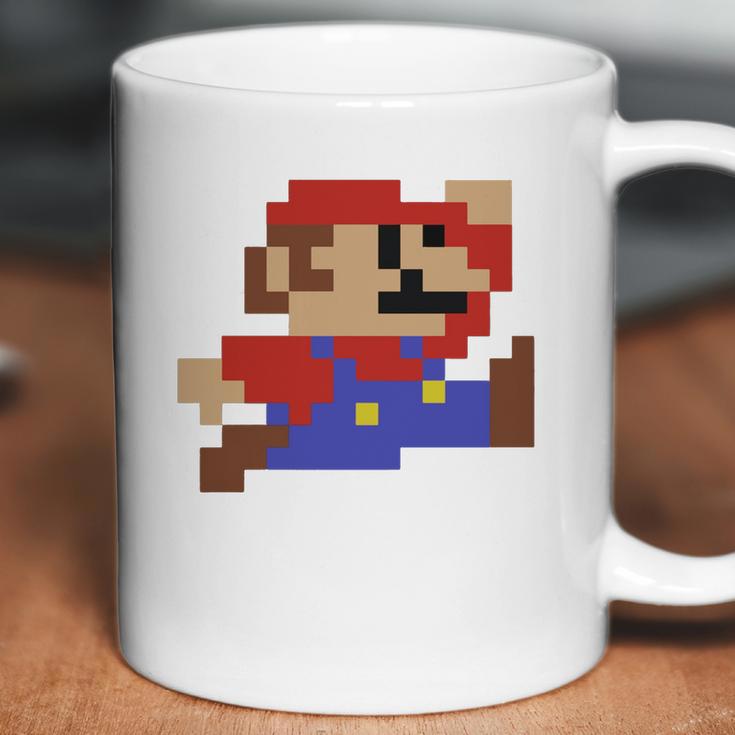 8-Bit Mario Nintendo Jumping Coffee Mug