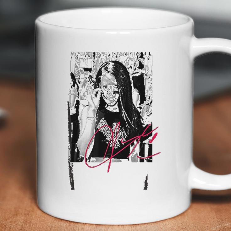 Aaliyah Signature And Quote Coffee Mug