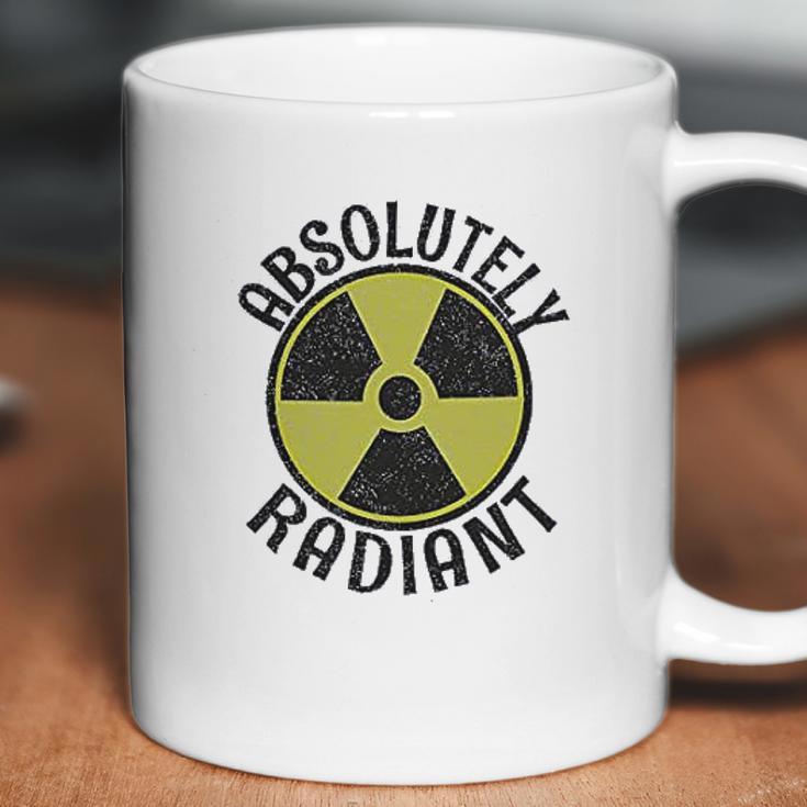 Absolutely Radiant Nuclear Radioactive Sign Coffee Mug