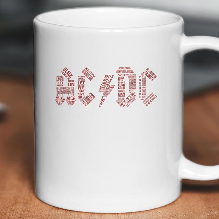 Ac Dc Song Coffee Mug