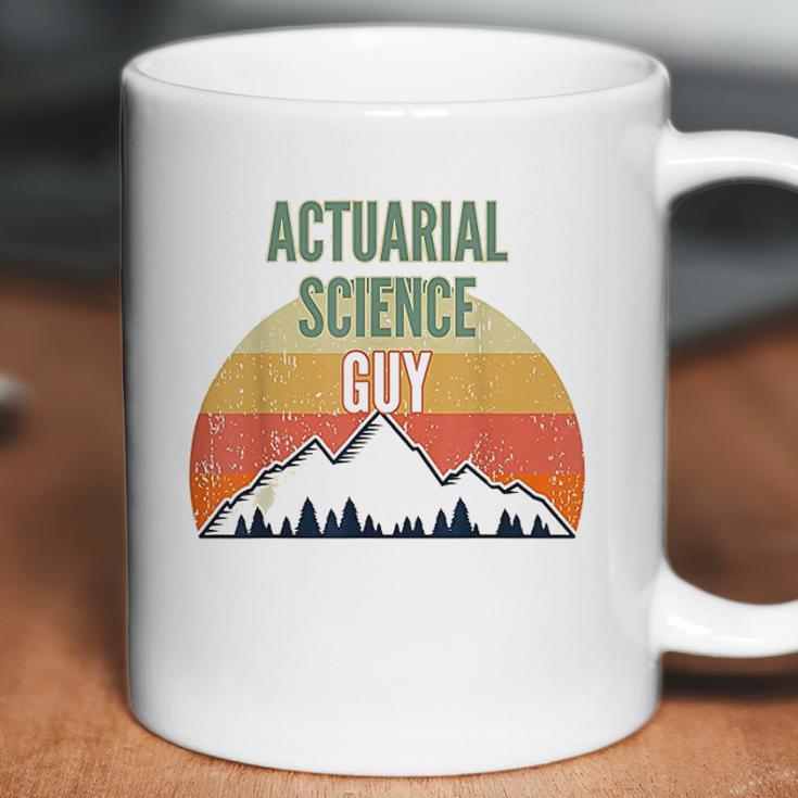 Actuarial Science Gift For Men Actuarial Science Guy Coffee Mug