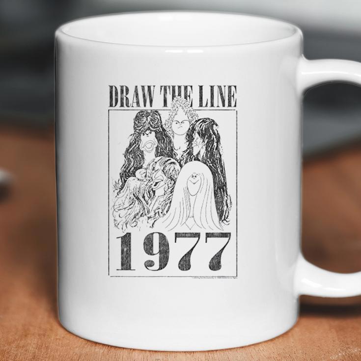 Aerosmith Draw The Line 1977 Coffee Mug