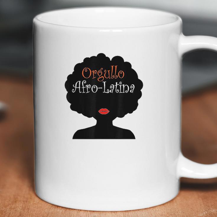 Afro Latina Proud Latinx Orgullo Black Spanish Coffee Mug