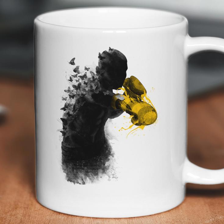 Ali Float Like A Butterfly Sting Like A Bee Funny Coffee Mug